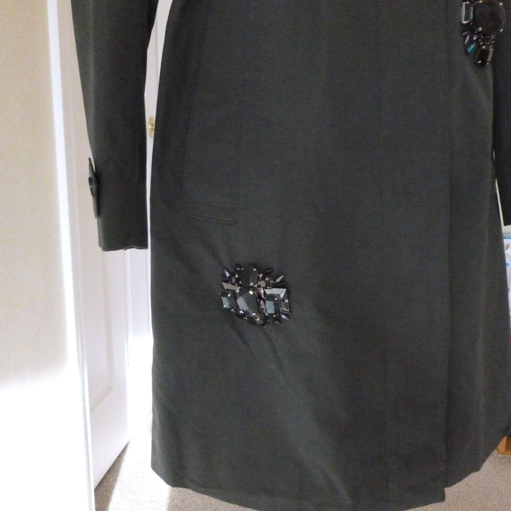 Burberry Prorsum Embellished Trench Made in Italy - Picture 6 of 8
